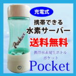 【送料無料】ケータイ水素ボトル ポケット 生成した水素水がすぐ飲める！